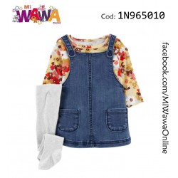 [F3] 3pz Pantys jean flores