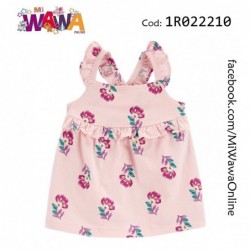 [C3] Vestido rosa flores