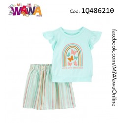 [G2] 2pz MC verde faldita